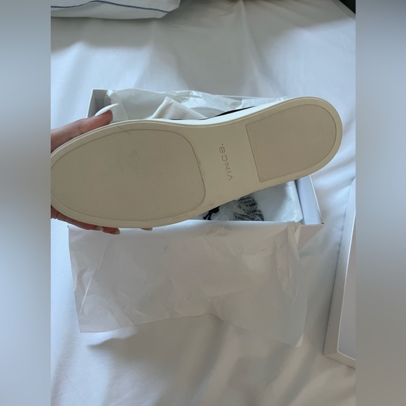 Vince platform suede sneakers - Picture 3 of 5